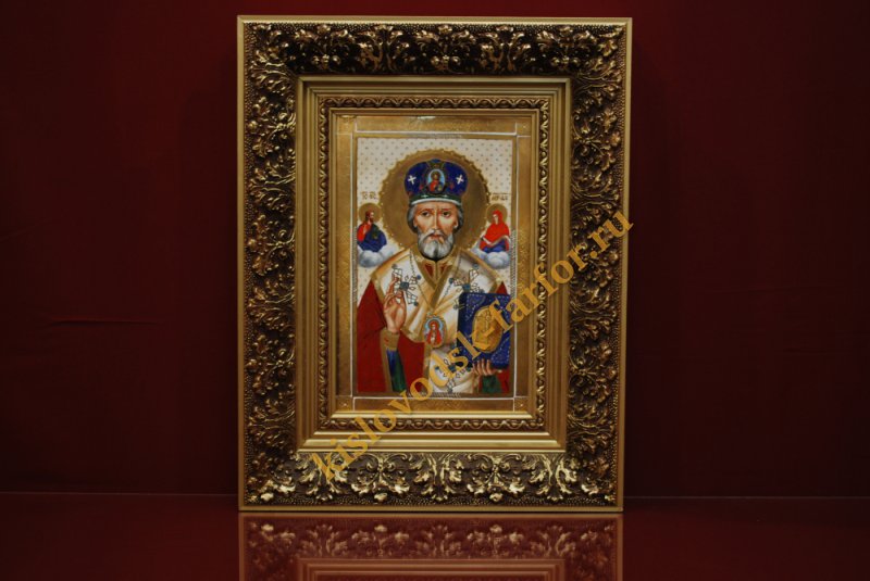 Икона Николая Чудотворца 47 см